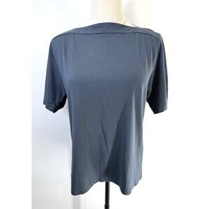 Indibrand Tee Shirt Cotton Women’s No Size Medium? Boat Neck